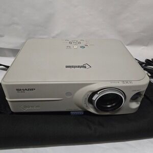 Sharp Notevision PG-B10S LCD Projector with Case and Cables Gray